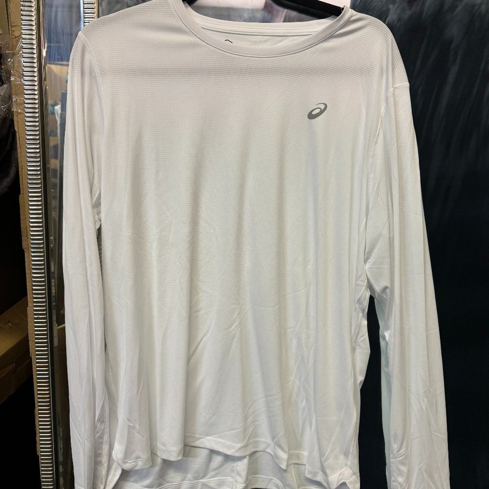 ASICS white long sleeve Xtra Large